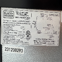 Black and Decker Undercounter Refrigerator image 3